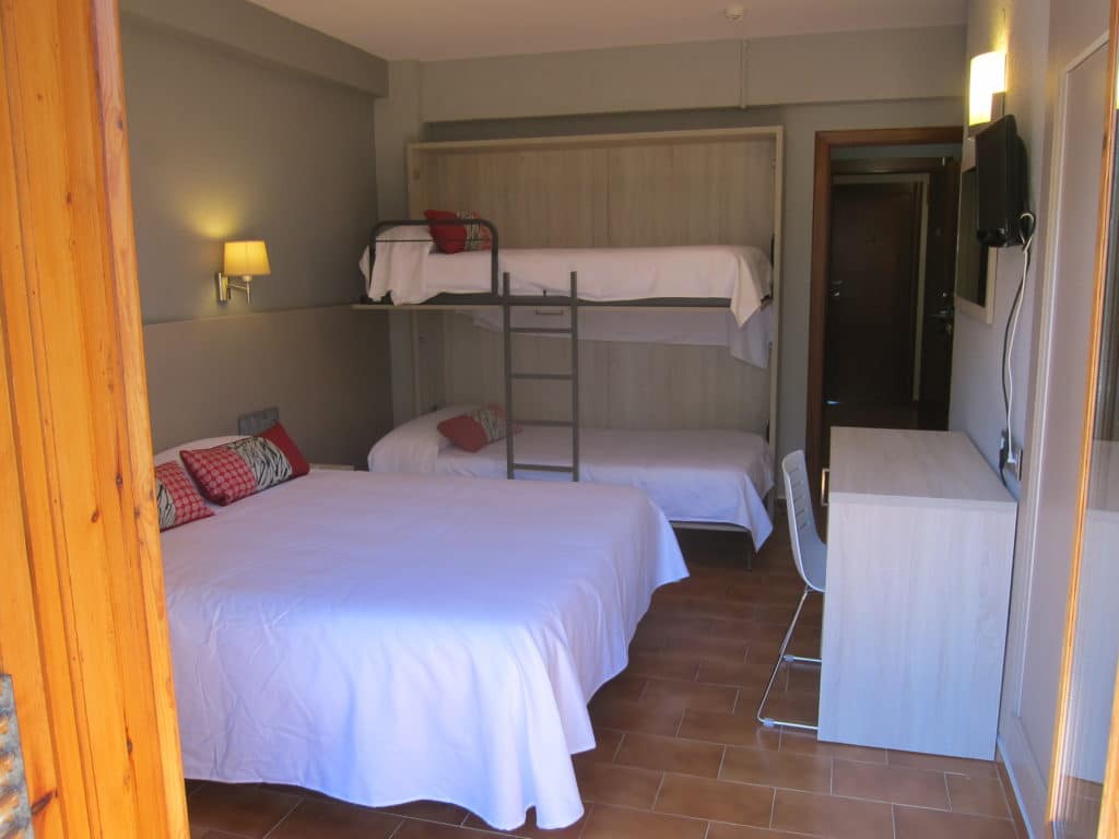Chambre Quadruple avec terrasse